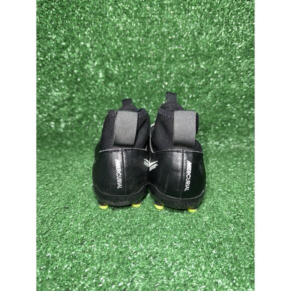 Nike Zoom Mercurial Superfly 9 Soccer Cleats Black Shoes Boys Size 4Y DJ5623-001 - Picture 6 of 9